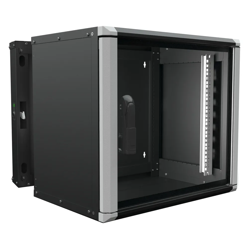 Enoc Wandschrank 9HE 3tlg. sw 48,30cm (19)600x500x535mm Wr2 9-65-S (58602)