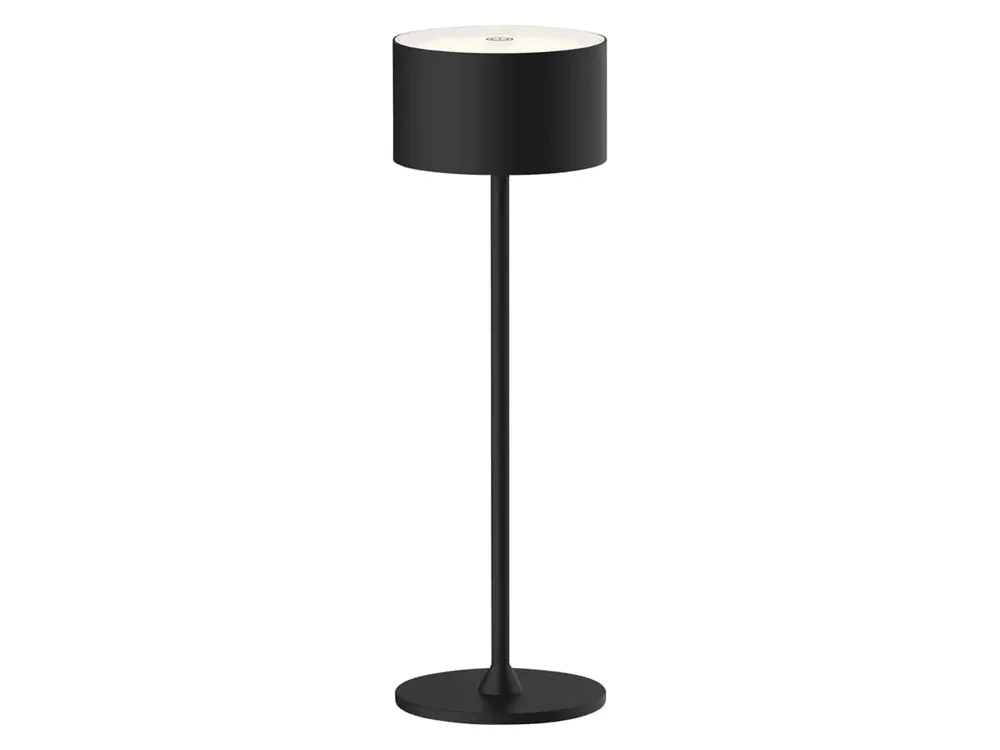 ENOVALITE LED-Akku-Tischleuchte, ELED700400, EEK: D dimmbar, CCT, schwarz