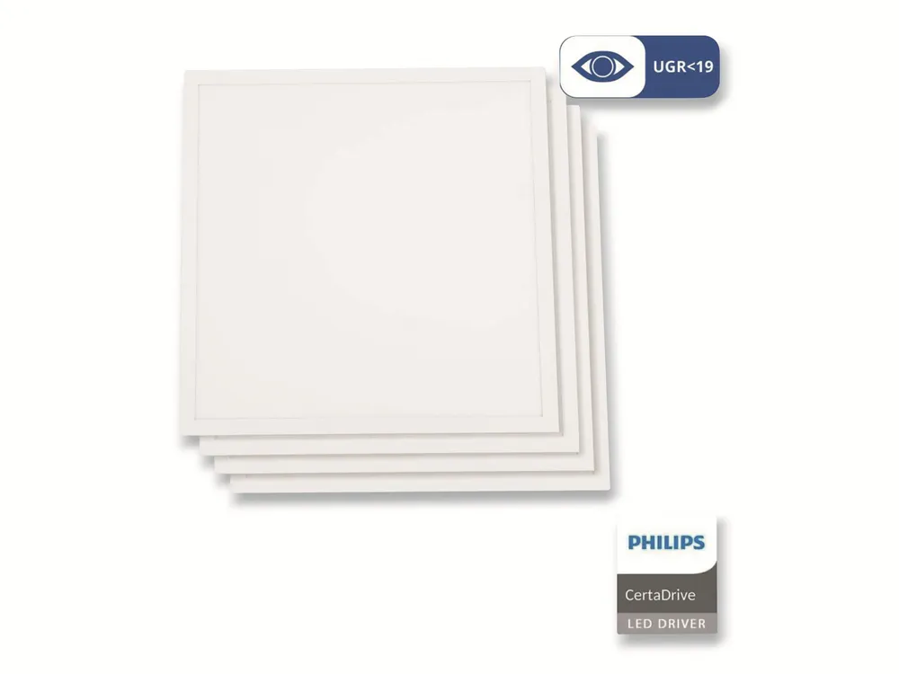 ENOVALITE LED-Panel ELED600109, 36 W, 3600 lm, 4000 K, 4 Stück