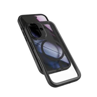 Funda para móvil Epico Acryl Schwarz Kompatibel mit iPhone 17 MagSafe
