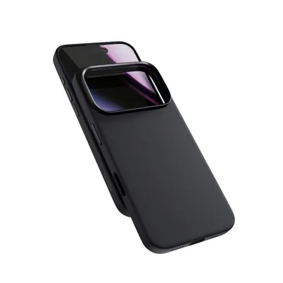 Funda para móvil Epico harte Aluminium Silikon schwarze Hülle für iPhone 17 Pro Max