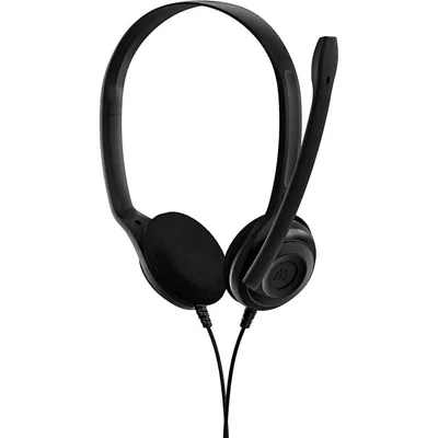 Epos PC 5 Chat Stereo-Kopfhörer mit Mikrofon, Schwarz