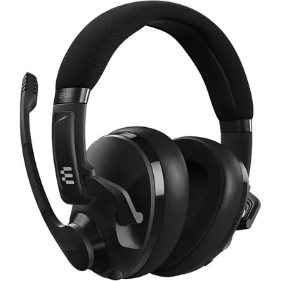 Epos H3 Hybrid Wireless Gaming-Kopfhörer mit geschlossener Akustik, Schwarz