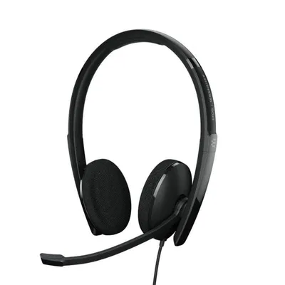 Kopfhörer Epos Adapt 160 USB-C II kabelgebunden USB-C Büro/UC Noise Cancelling Schwarz