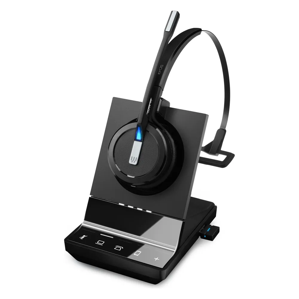 EPOS IMPACT SDW 5016 EU/UK/AUS Mono USB DECT GAP Headset für PC Tischtelefon und Mobiltelefon inkl.