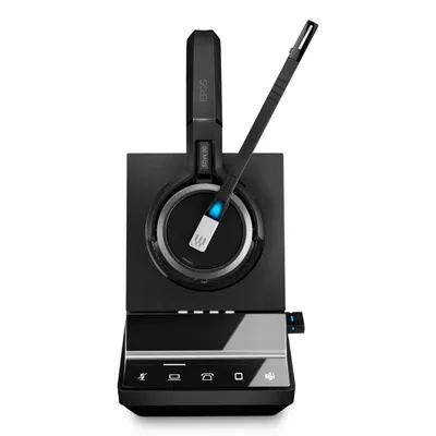 EPOS IMPACT SDW 5066T kabellose DECT Kopfhörer mit Geräuschunterdrückung, Mikrofon, schwarz