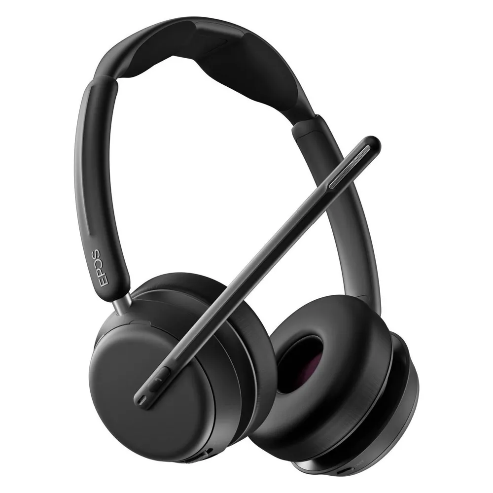 Epos IMPACT 1060 kabellose Bluetooth Headsets für Büro und Callcenter schwarz