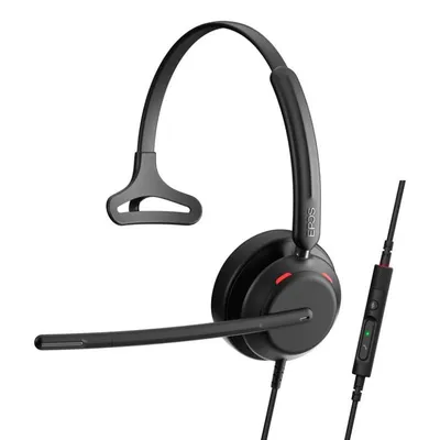 EPOS IMPACT 730 kabelgebundene USB-C Headsets mit USB-A Adapter für Anrufe und Musik schwarz