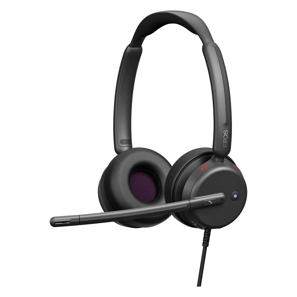 Kopfhörer Epos IMPACT 460T kabelgebunden USB-C für Anrufe/Musik Noise Cancelling Schwarz
