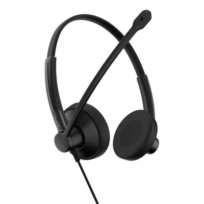 Epos IMPACT 100 kabelgebundene USB-C/A Headset mit Geräuschunterdrückung Büro schwarz