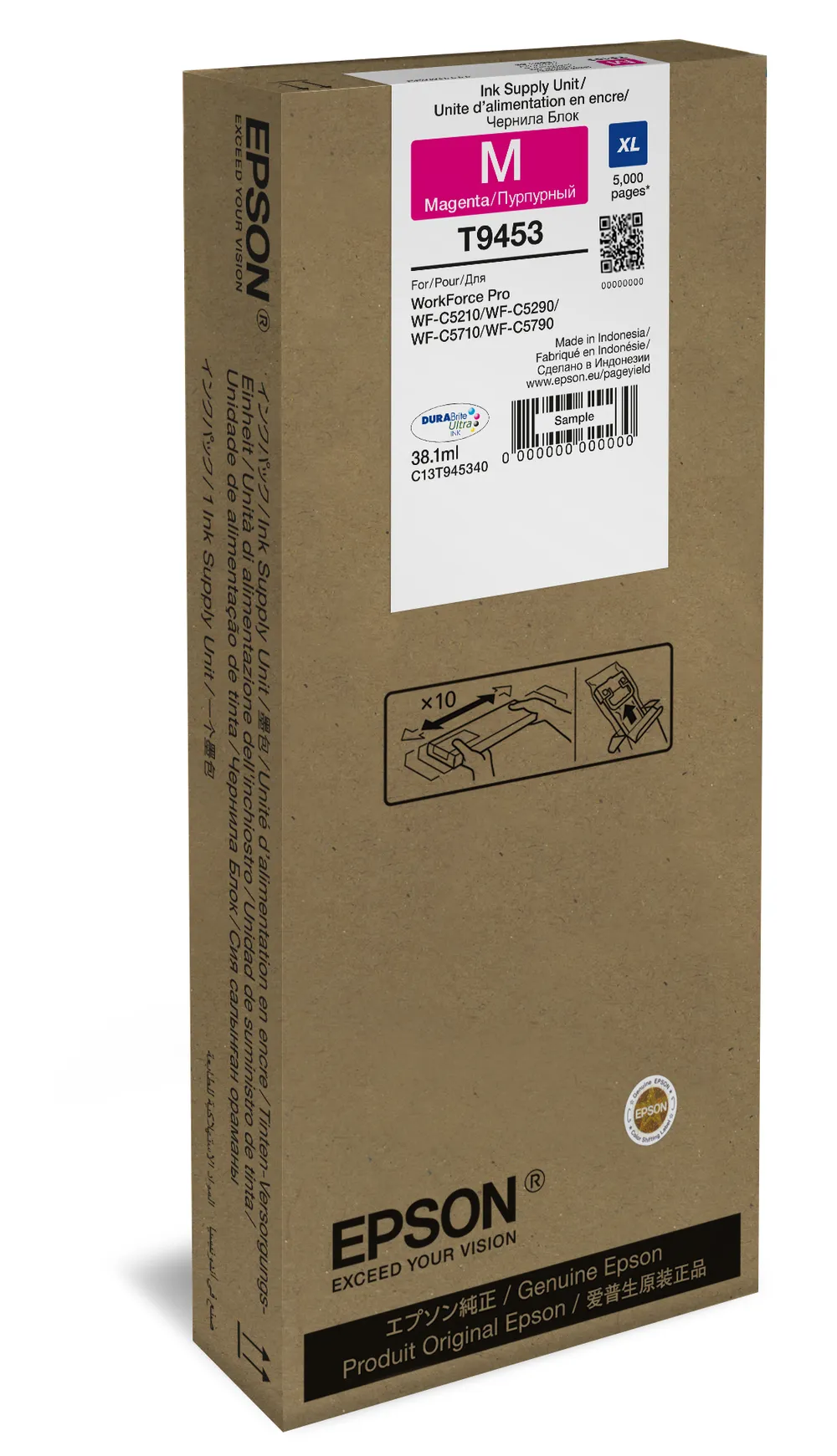 Epson C13T945340 Druckerpatrone 1 Stück(e) Original Hohe (XL-) Ausbeute