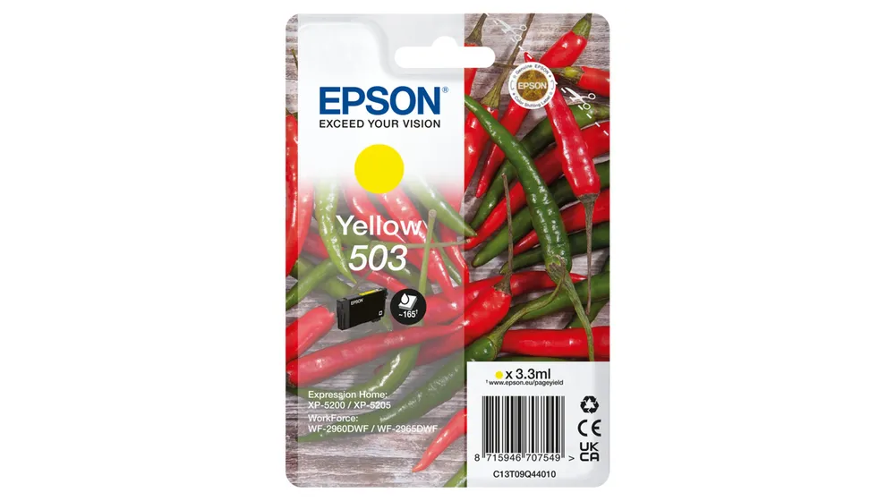 503 Chillies gelb Druckerpatrone