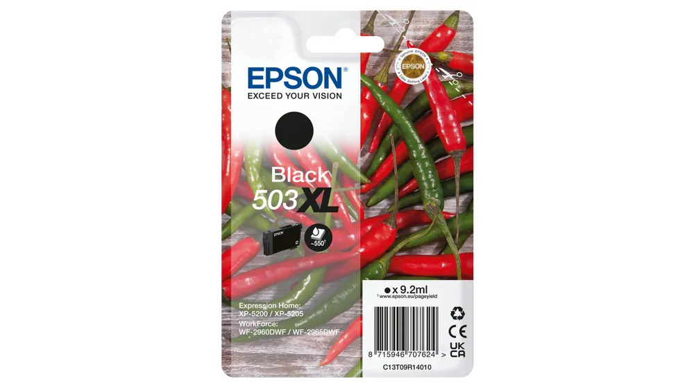 503XL Chillies schwarz Druckerpatrone