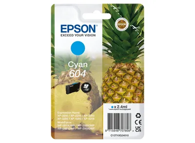 604 Ananas cyan Druckerpatrone