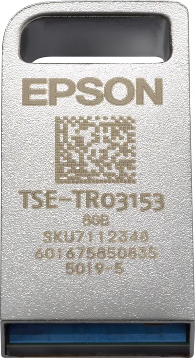 USB Stick Epson 7112348 8GB Silber Capless USB Typ A