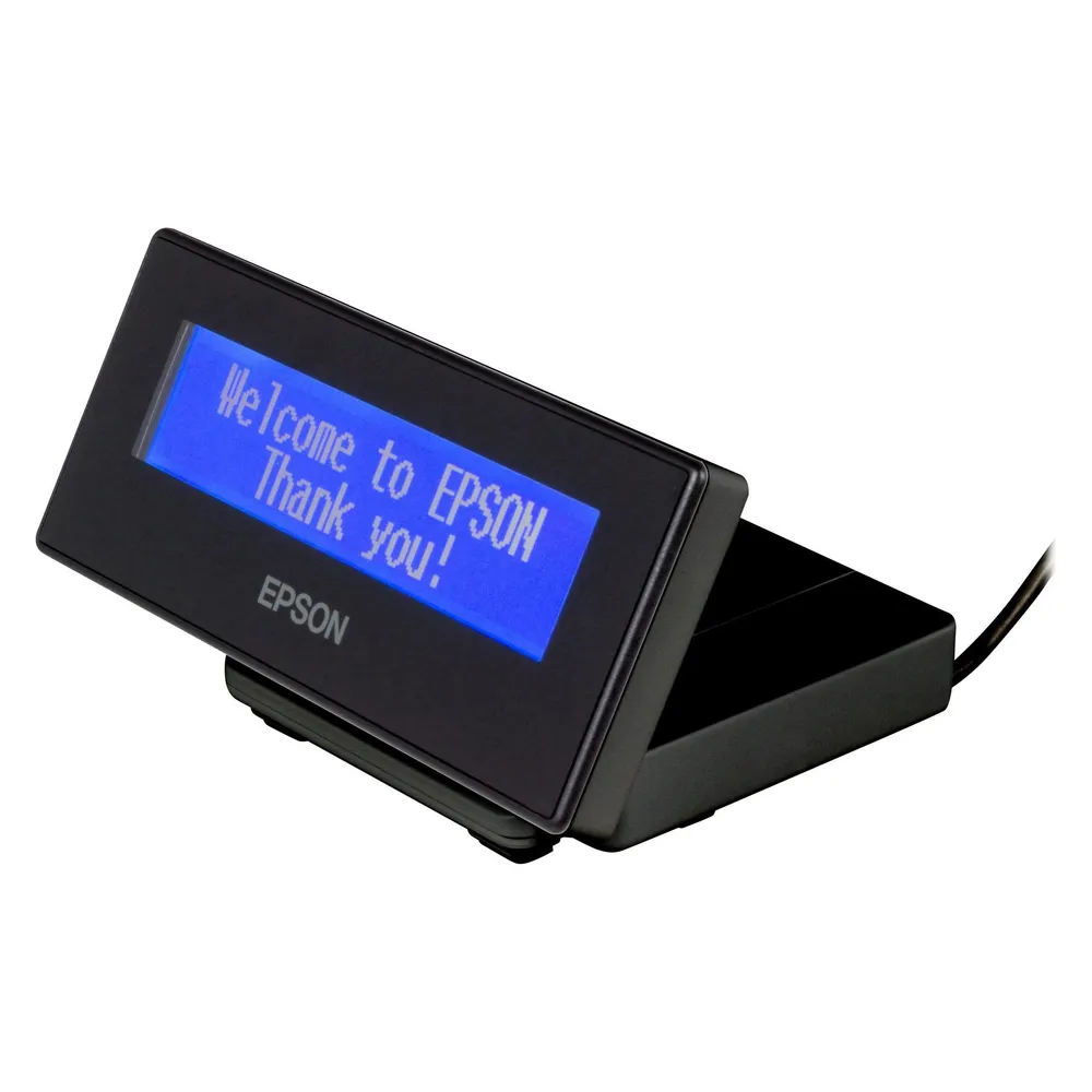 Kundenanzeige Epson DM-D30 Schwarz 2-zeilig 40-stellig USB LCD