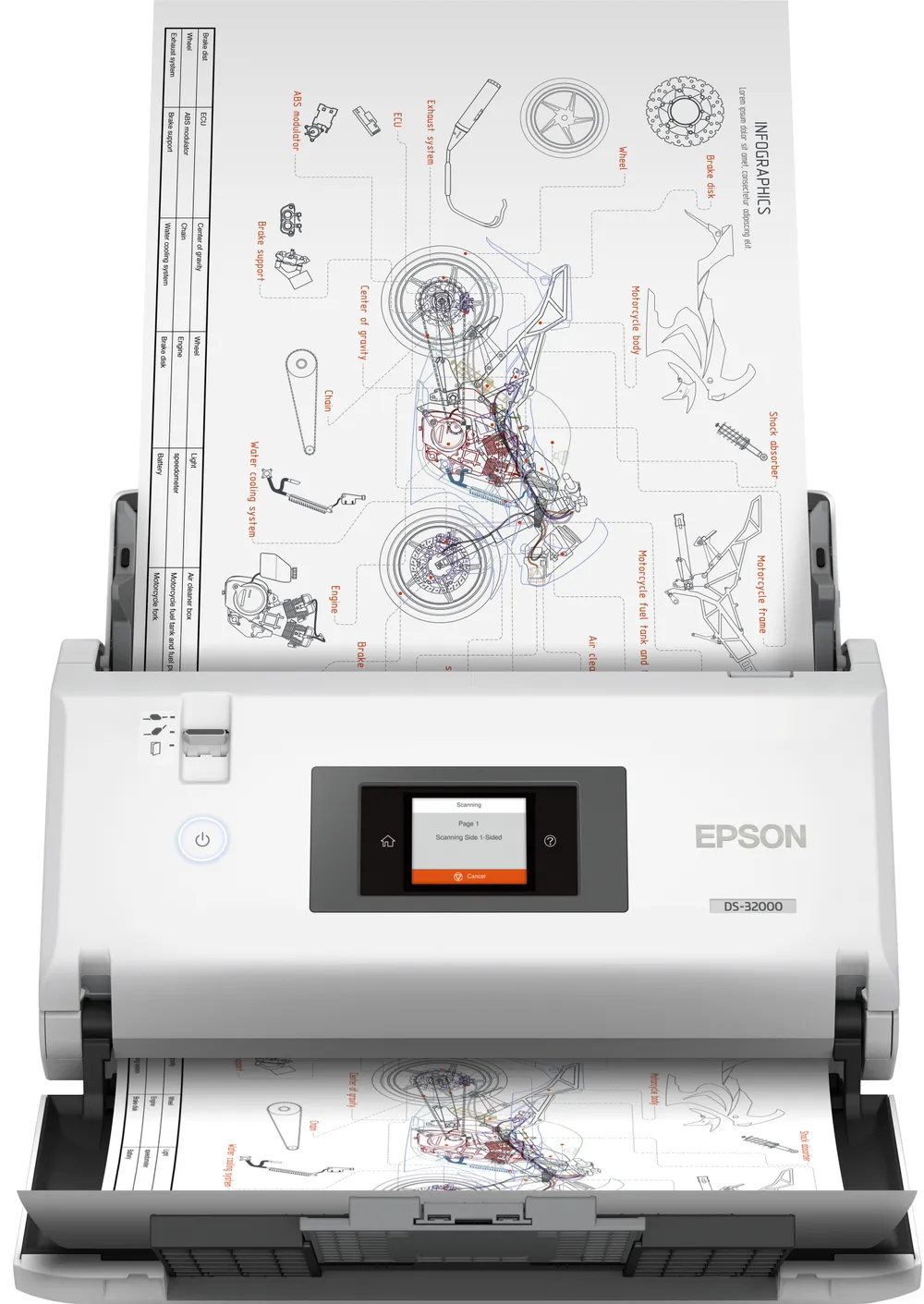 Epson WorkForce DS-32000 | b11b255401 | Dokumentenscanner - Kontaktbildsensor (CIS)
