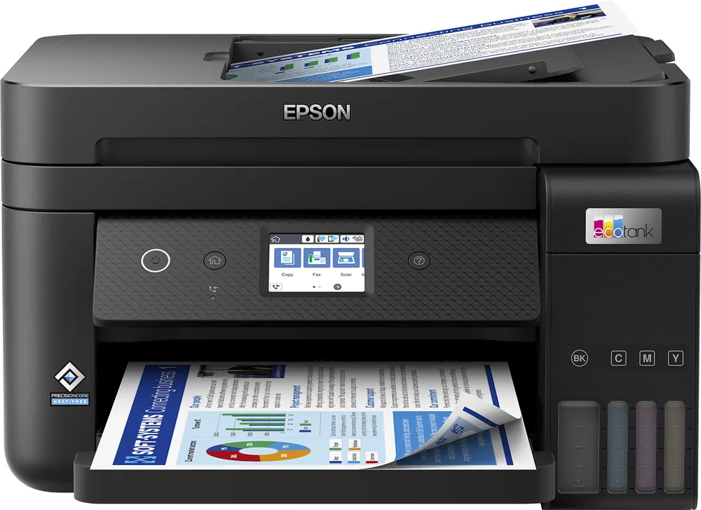 Multifunktion Epson EcoTank L6290 Inkjet Farbe WiFi Fax Duplex Touch Schwarz