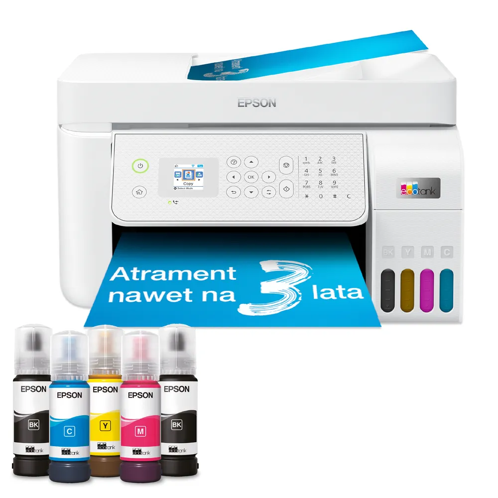 Multifunktion Epson Inkjet Farb Weiß L5316 WiFi A4 EcoTank
