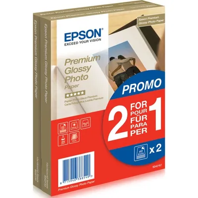 Epson Premium Glossy Photo Paper Fotopapier Weiß Premium-Glanz