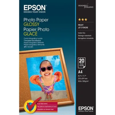 Fotopapier Glossy Epson A4 200 g/m² 20 Blätter