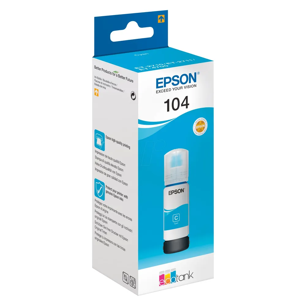 C13T00P240 cyan (104) Tintenflasche