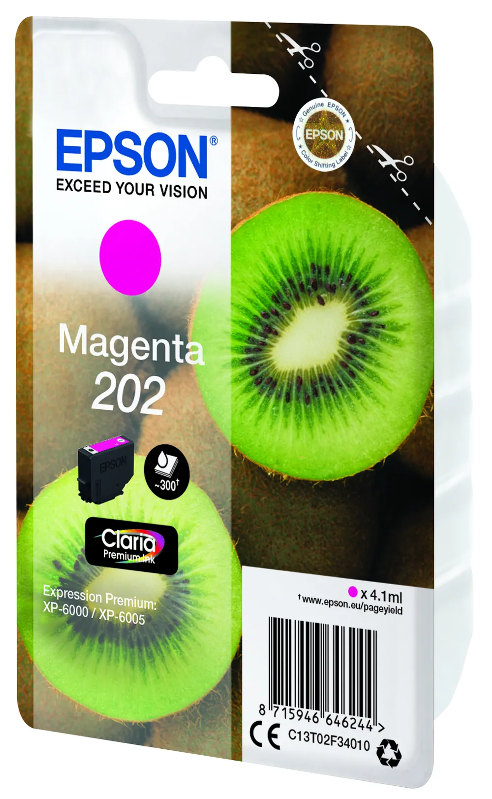 C13T02F34010 Kiwi magenta Druckerpatrone