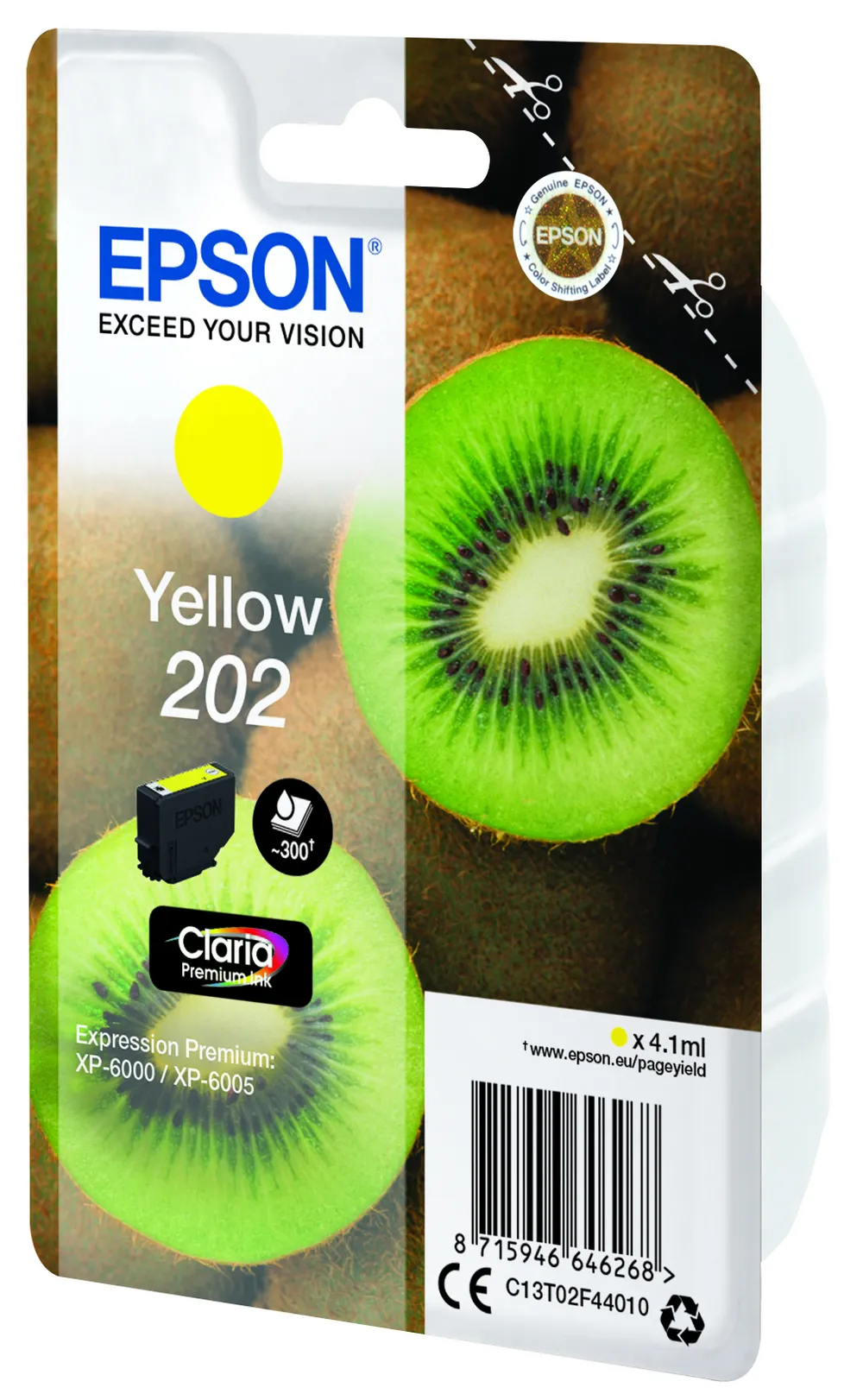 C13T02F44010 Kiwi gelb Druckerpatrone