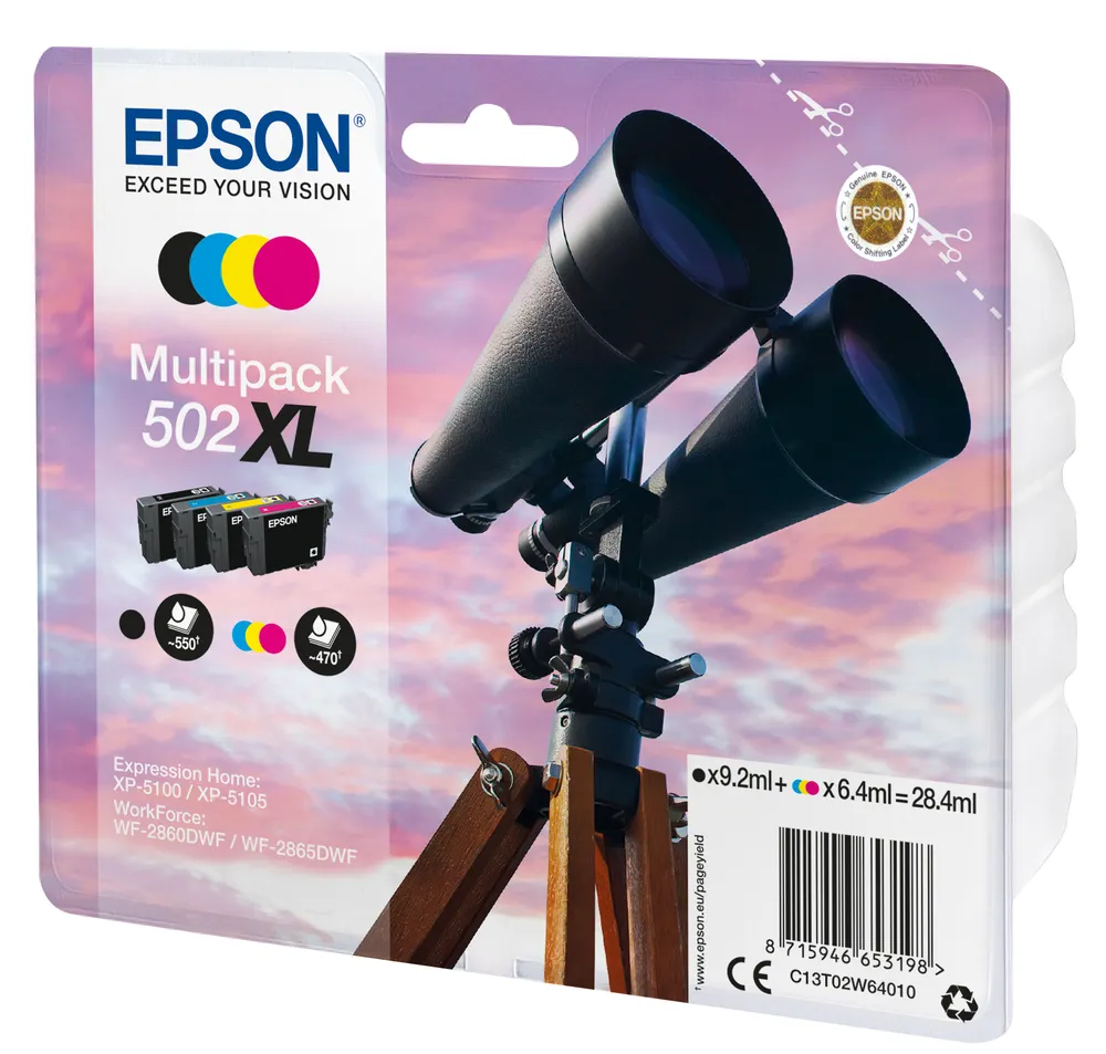 Epson 502XL Patronen Multipack
