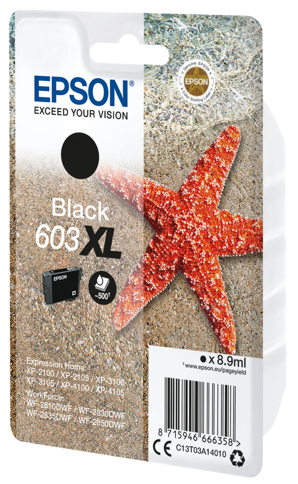 C13T03A14010 Seestern XL schwarz Druckerpatrone