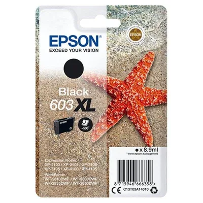 Epson C13T03A14020 Druckerpatrone 1 Stück(e) Original Hohe (XL-) Ausbeute Schwarz