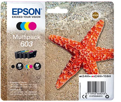 C13T03U64010 Seestern CYMK MultiPack Druckerpatrone