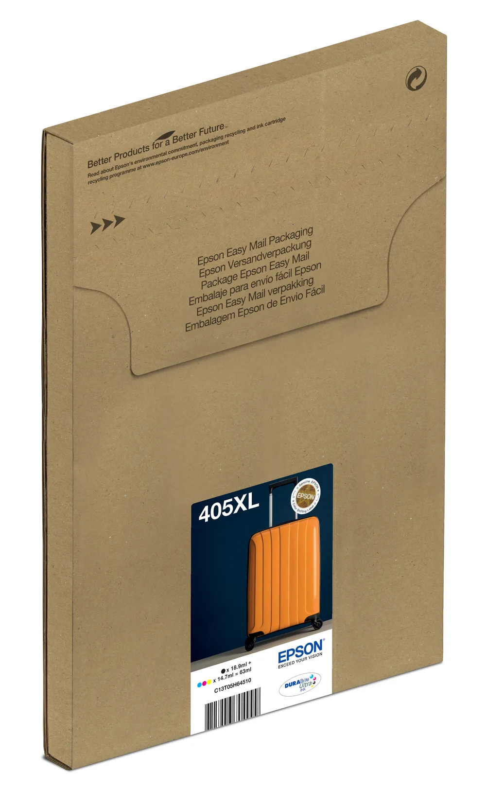 Epson Multipack 405 EasyMail Tintenpatronen CMYK Set