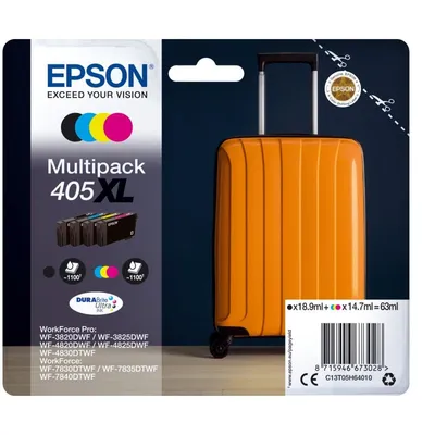 Epson 405XL Druckerpatrone 1 Stück(e) Original Hohe (XL-) Ausbeute Schwarz, Cyan, Magenta, Gelb