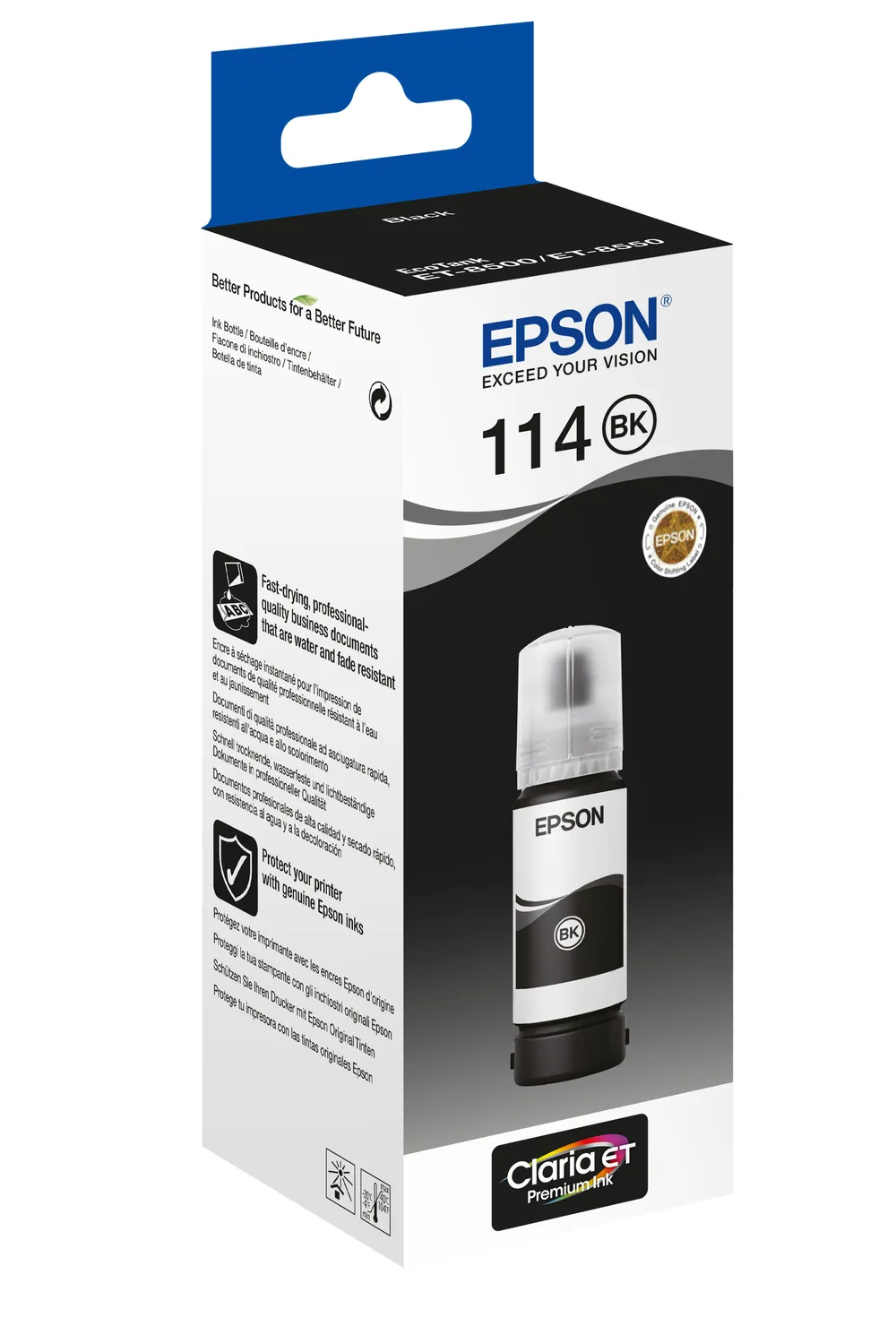 Epson 114 Tintenflasche Schwarz