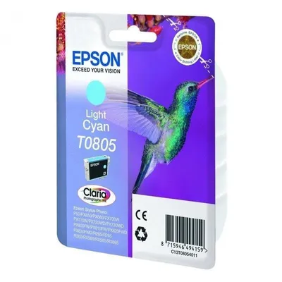 Epson T0805 Hell-Cyan Druckerpatrone Original