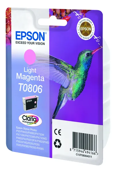 Epson Hummingbird T0806 Druckerpatrone 1 Stück(e) Original Helle Magenta