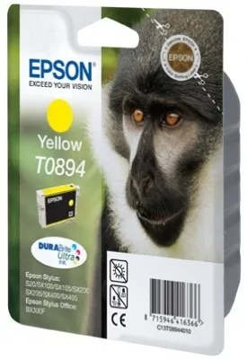 Epson Monkey T0894 Druckerpatrone 1 Stück(e) Original Gelb
