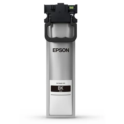 Original Epson C13T11C140 Schwarze Tintenpatrone für die Serien WF-C53xx / WF-C58xx