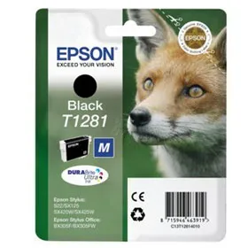 Epson T1281 Schwarze Originaltintenpatrone
