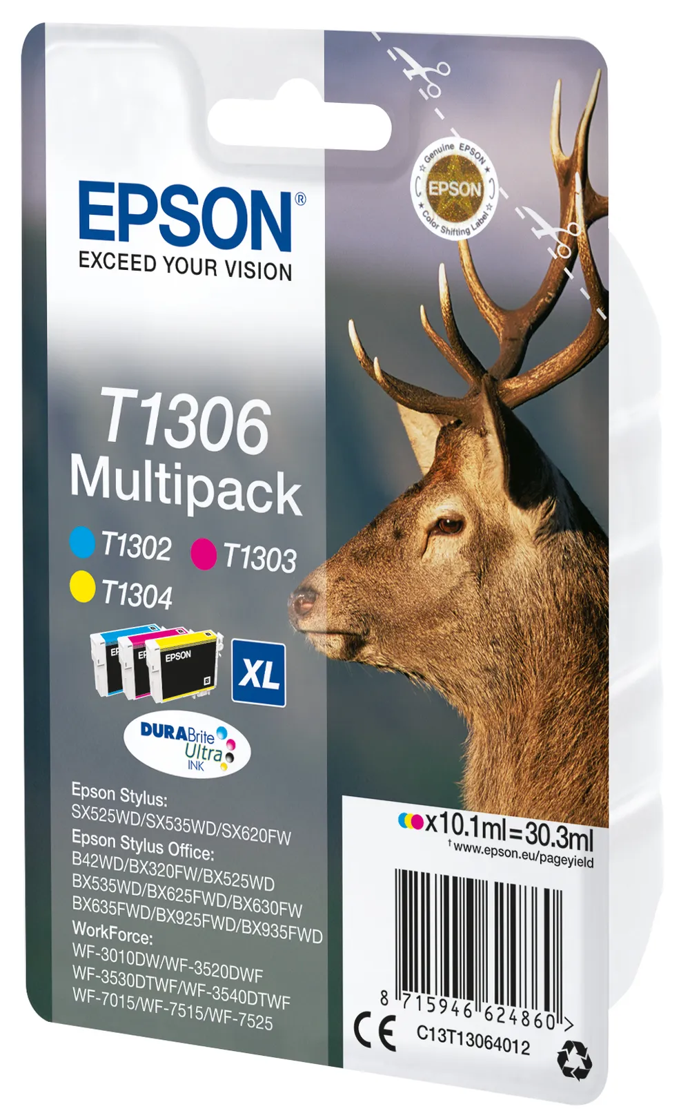 C13T13064012 XL Hirsch MultiPack Druckerpatrone