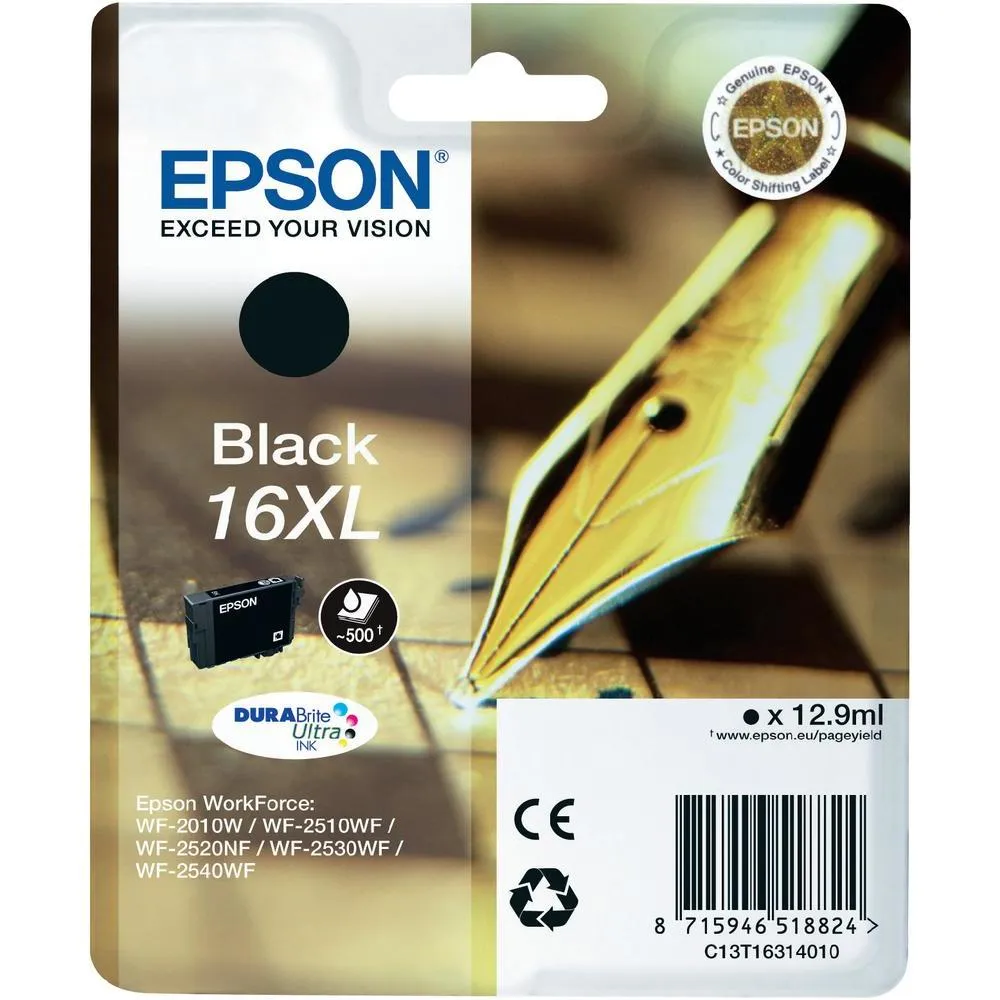 Epson Pen and crossword 16XL Druckerpatrone 1 Stück(e) Original Hohe (XL-) Ausbeute Schwarz
