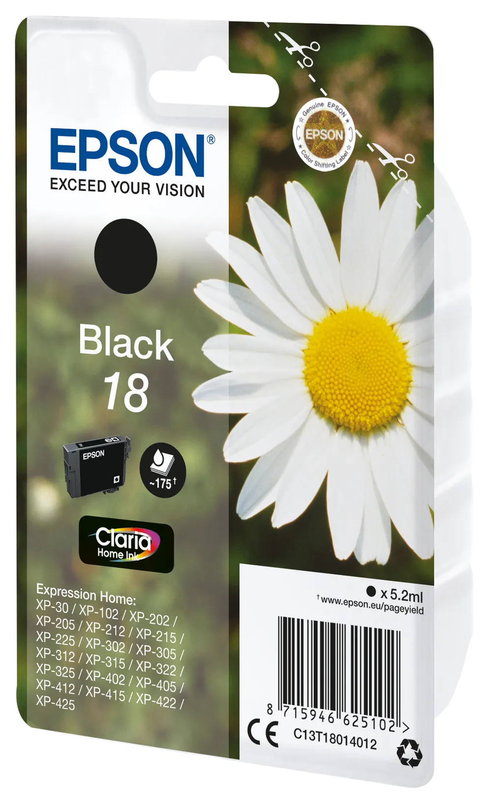 C13T18014012 Gänseblume black Druckerpatrone
