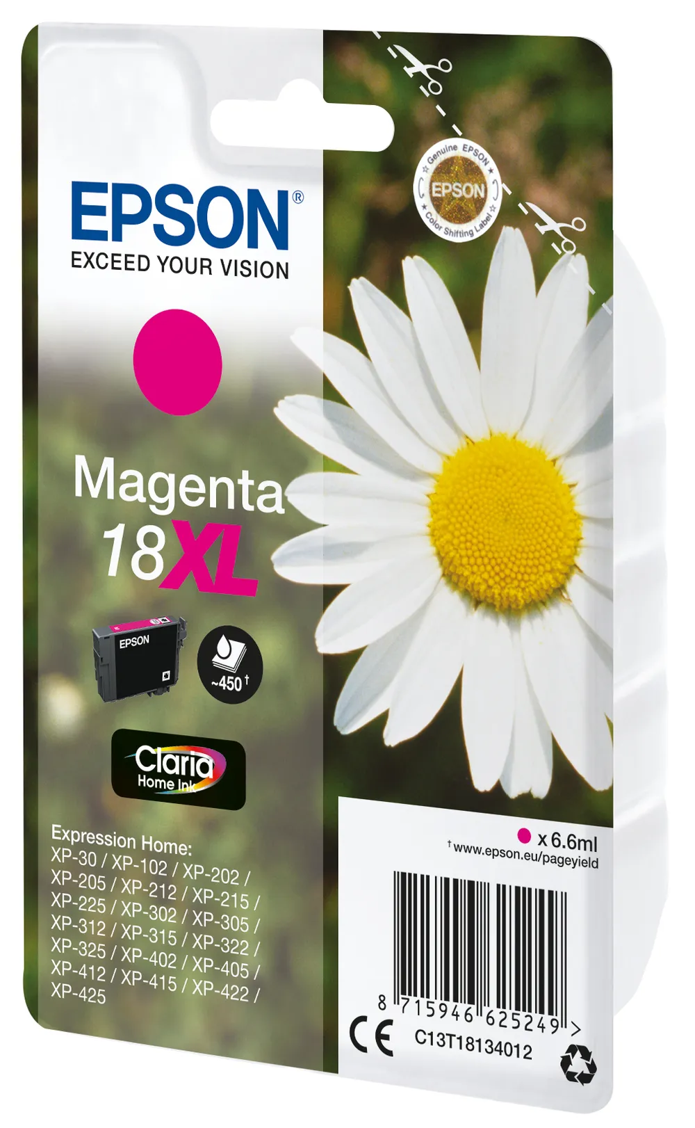 C13T18134012 XL Gänseblume magenta Druckerpatrone