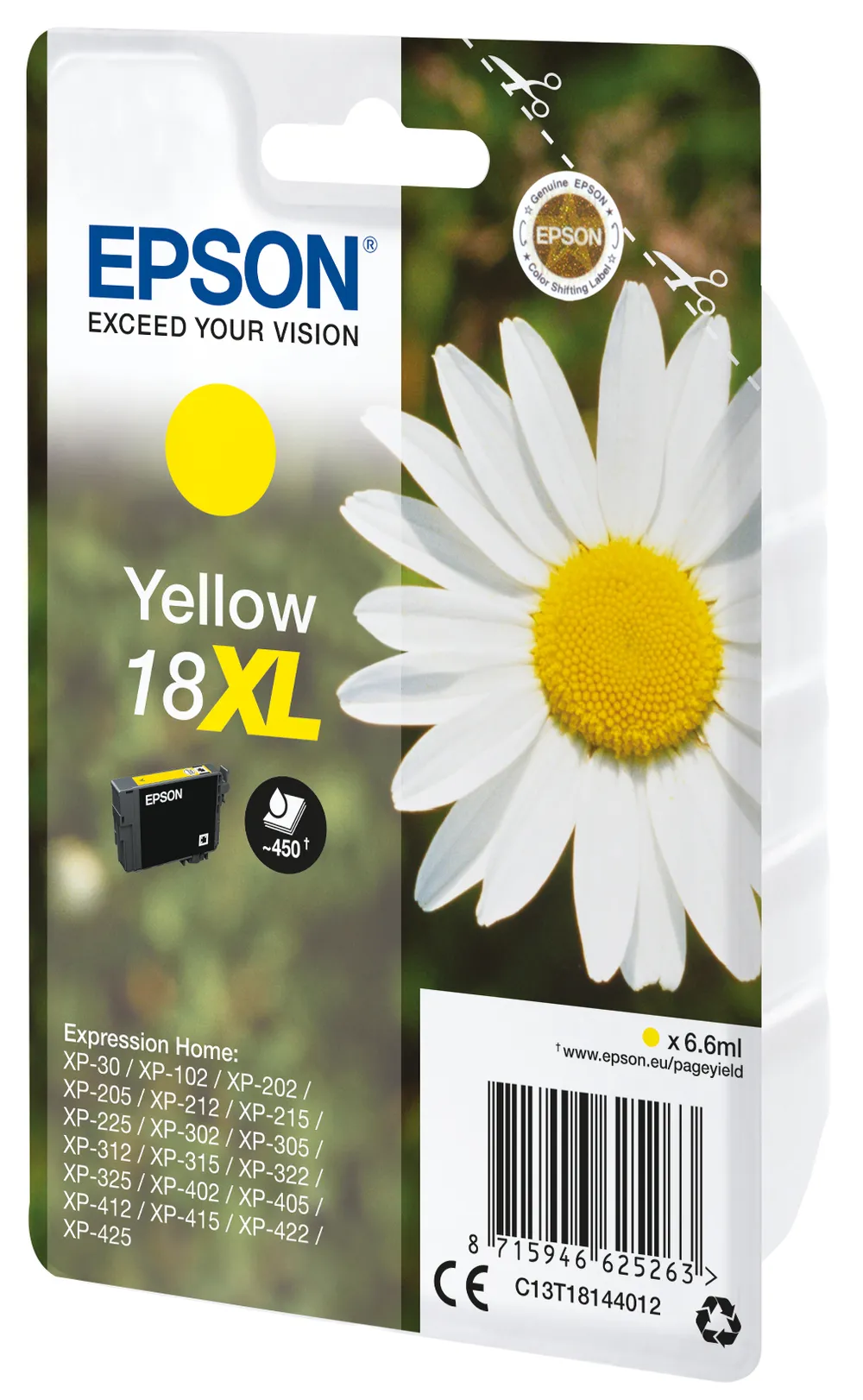 C13T18144012 XL Gänseblume gelb Druckerpatrone
