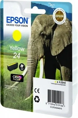 Epson Elephant C13T24244010 Druckerpatrone 1 Stück(e) Original Gelb