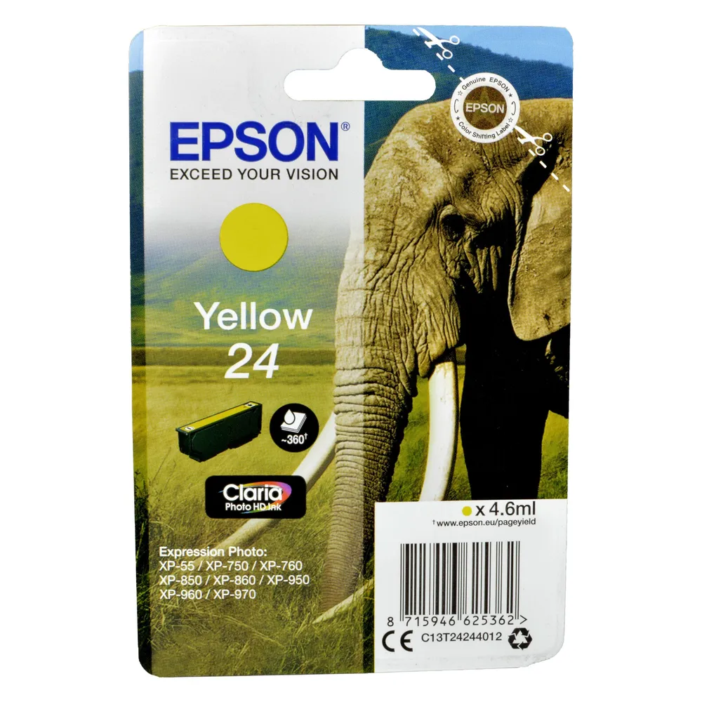 C13T24244012 Elefant gelb Druckerpatrone