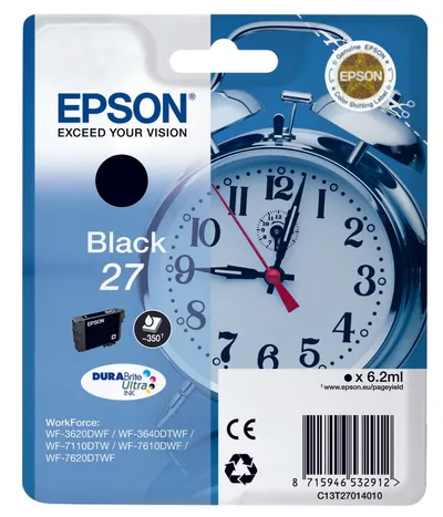 Epson Alarm clock 27 DURABrite Ultra Druckerpatrone 1 Stück(e) Original Standardertrag Schwarz