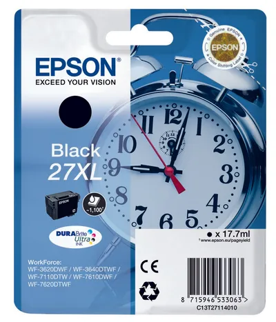 Epson 27XL Patrone Schwarz