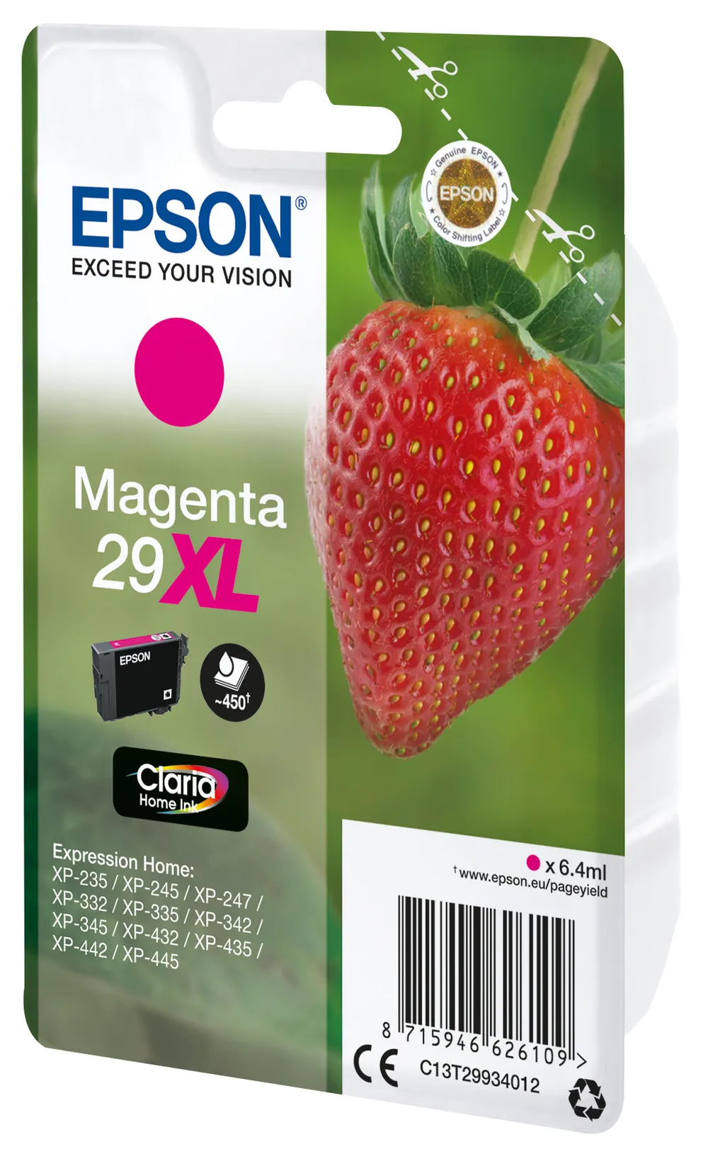 C13T29944012 Erdbeere magenta XL Druckerpatrone